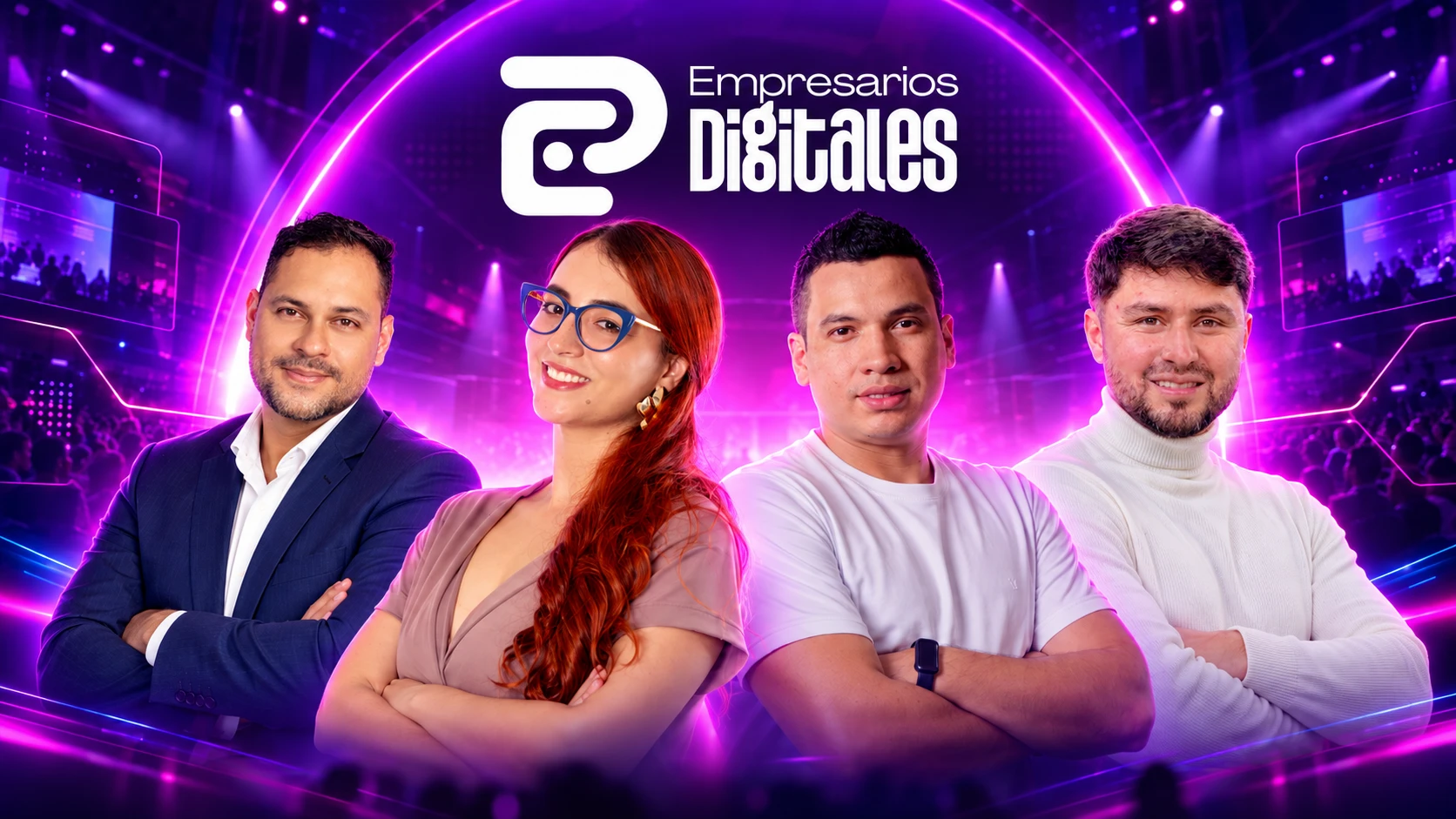 Empresarios Digitales — Yuliana Salazar, Juan Felipe Rodríguez y el equipo de ponentes
